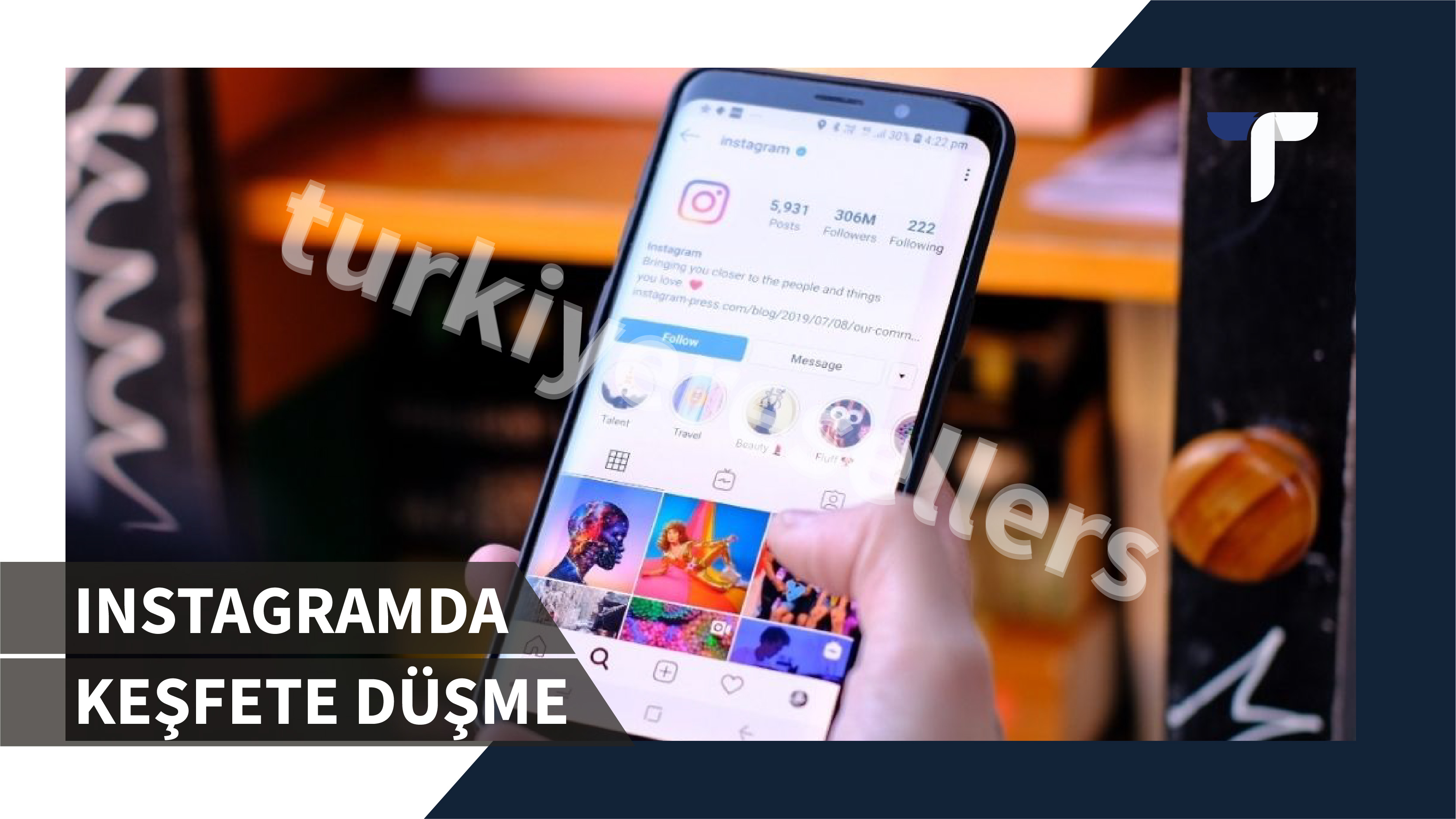 instagram'da keşfete düşme