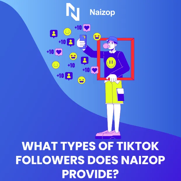 What types of TikTok Followers does Naizop provide?