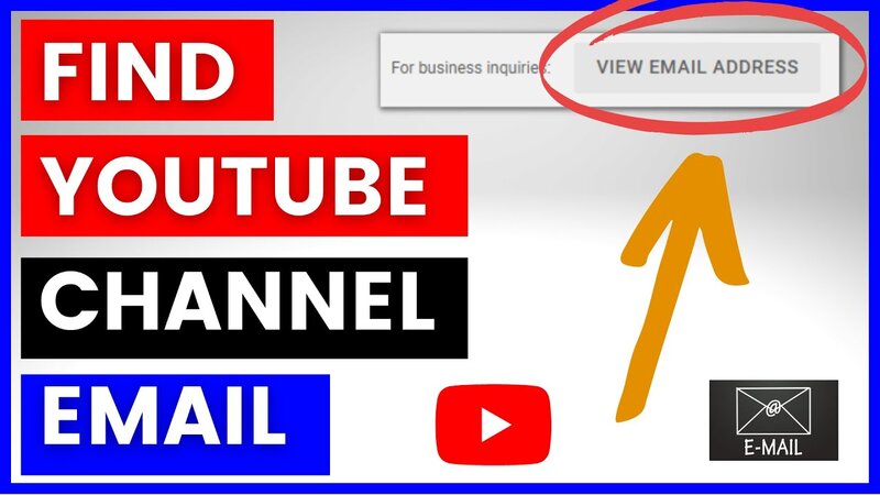 How to Find a Youtube Channels Email