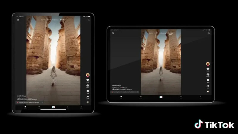 TikTok Elevates User Interface for Tablet and Foldable Device Users