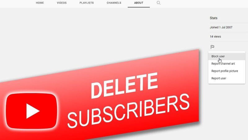 How to Delete a Subscriber on YouTube