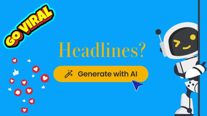 Top 10 AI to Generate Headlines That Go Viral With Social Media