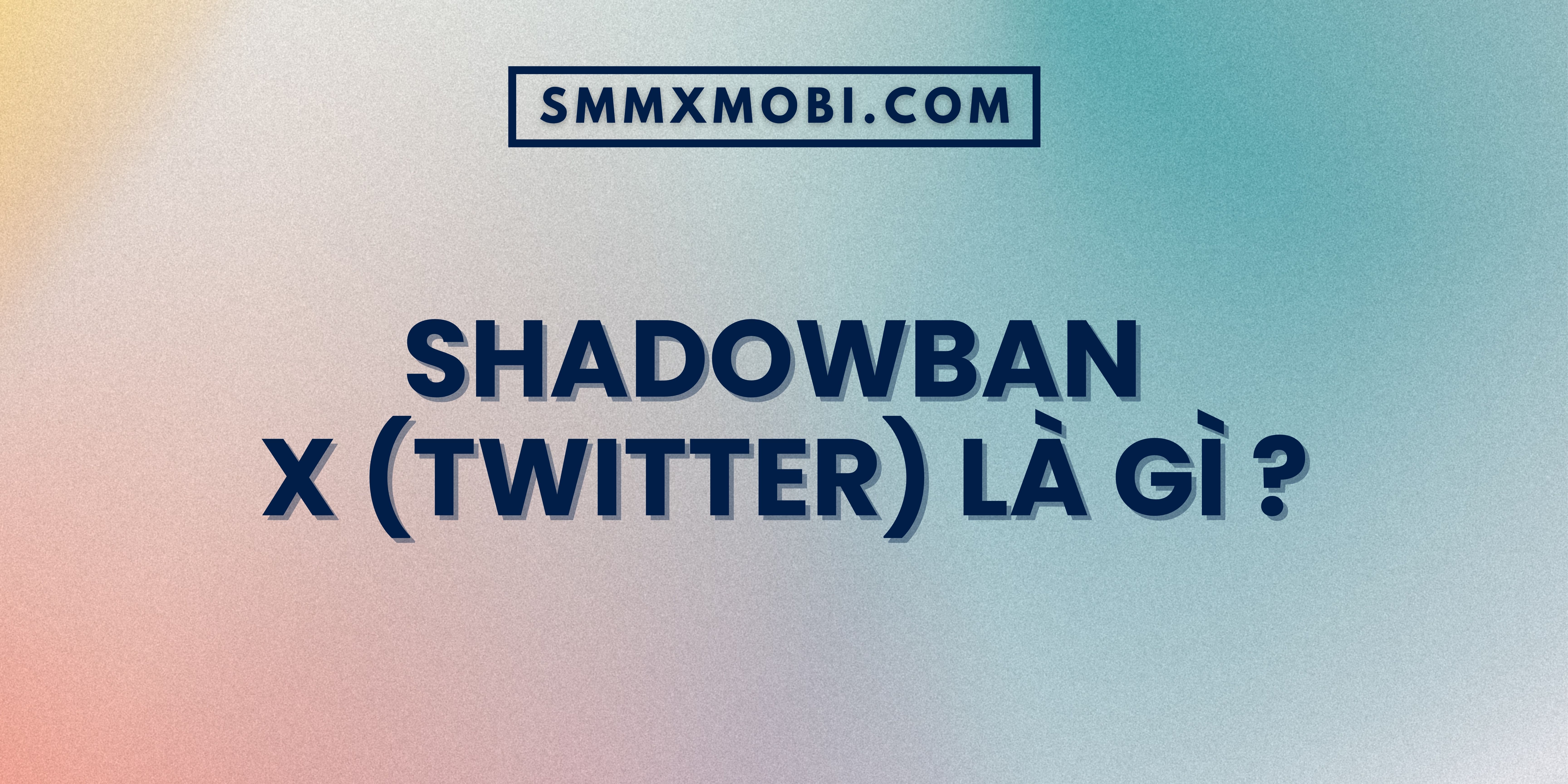 ShadowBan X (Twitter) là gì ?