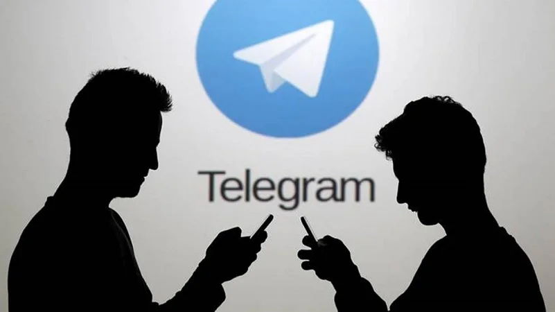 Telegram social network.