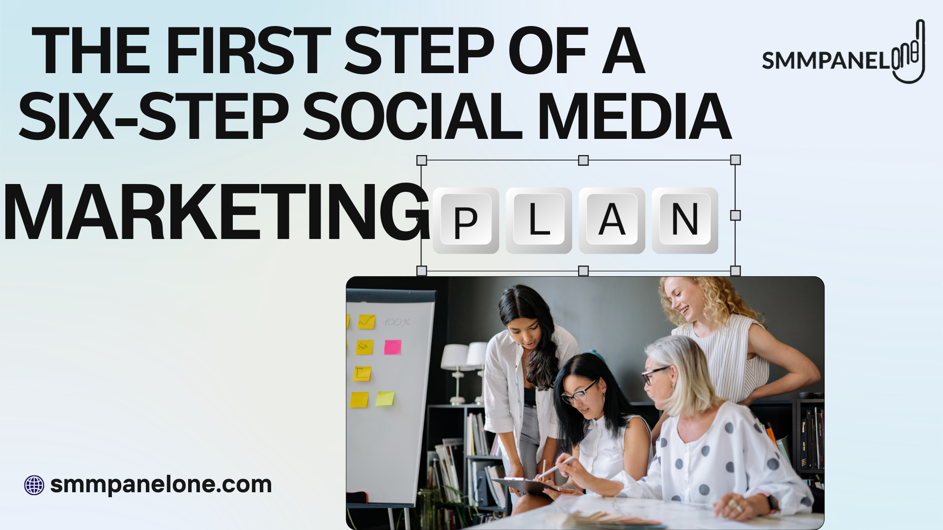 The First Step of a Six-Step Social Media Marketing Plan: Laying the Foundation for Success