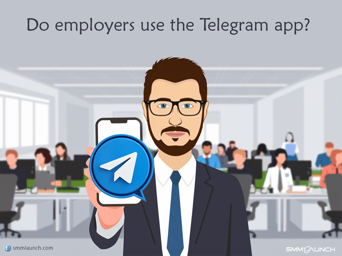 Do employers use the Telegram app