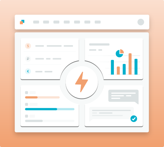 Powerful admin panel