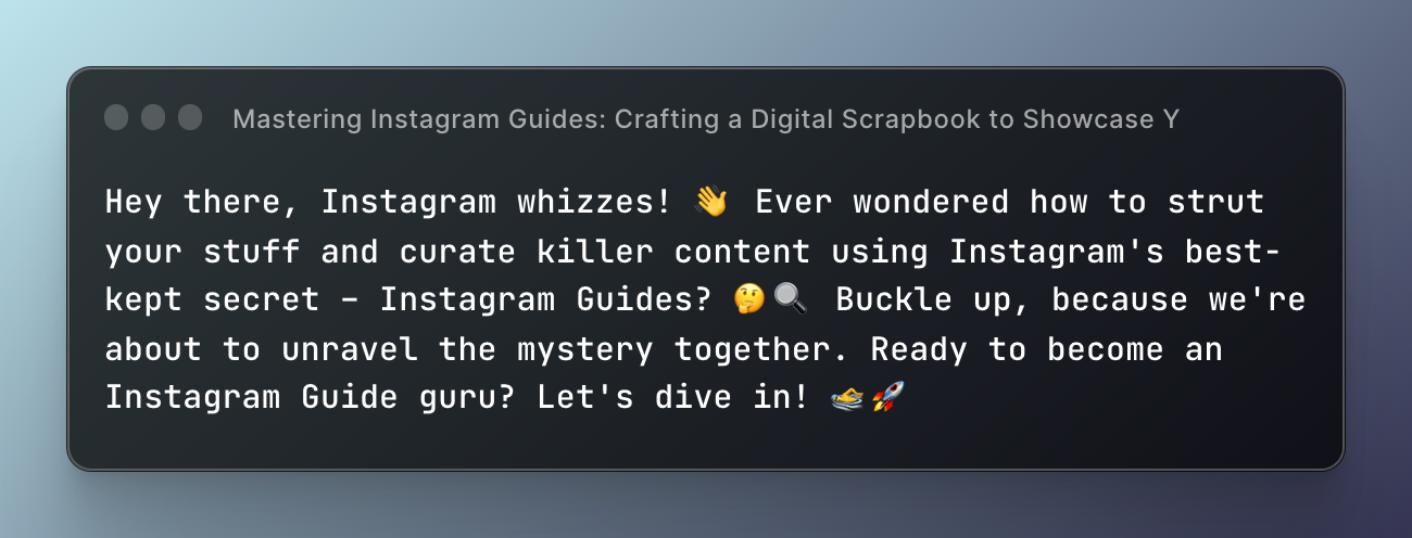 Mastering Instagram Guides: Crafting a Digital Scrapbook to Showcase Your Expertise 🌟📚