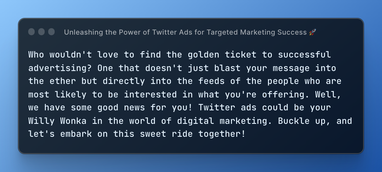 Unleashing the Power of Twitter Ads for Targeted Marketing Success 🚀