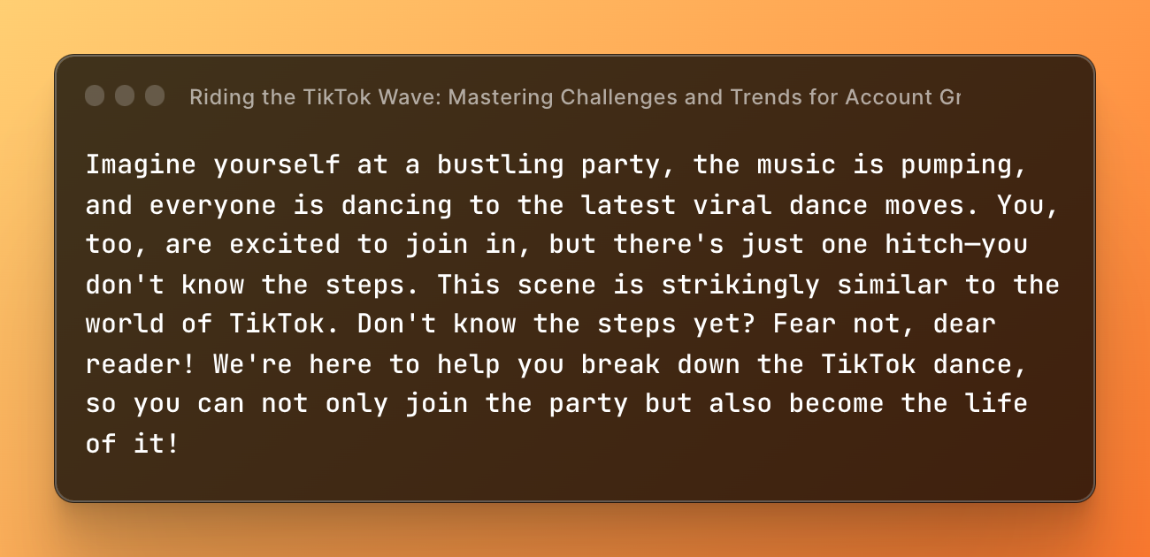 Riding the TikTok Wave: Mastering Challenges and Trends for Account Growth 🏄‍♂️