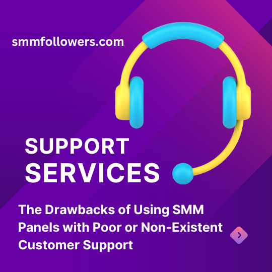 The Drawbacks of Using SMM Panels with Poor or Non-Existent Customer Support