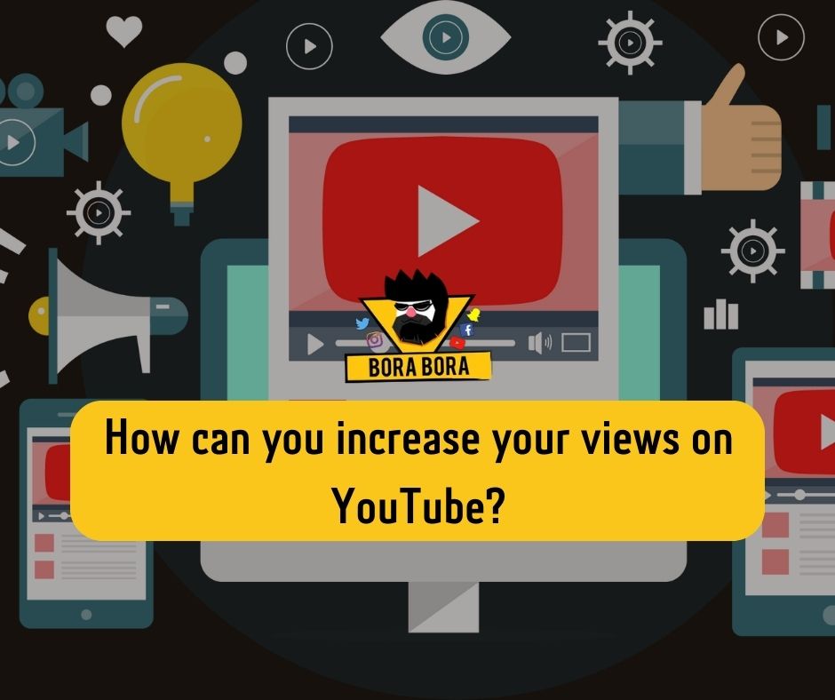 How can you increase your views on YouTube?