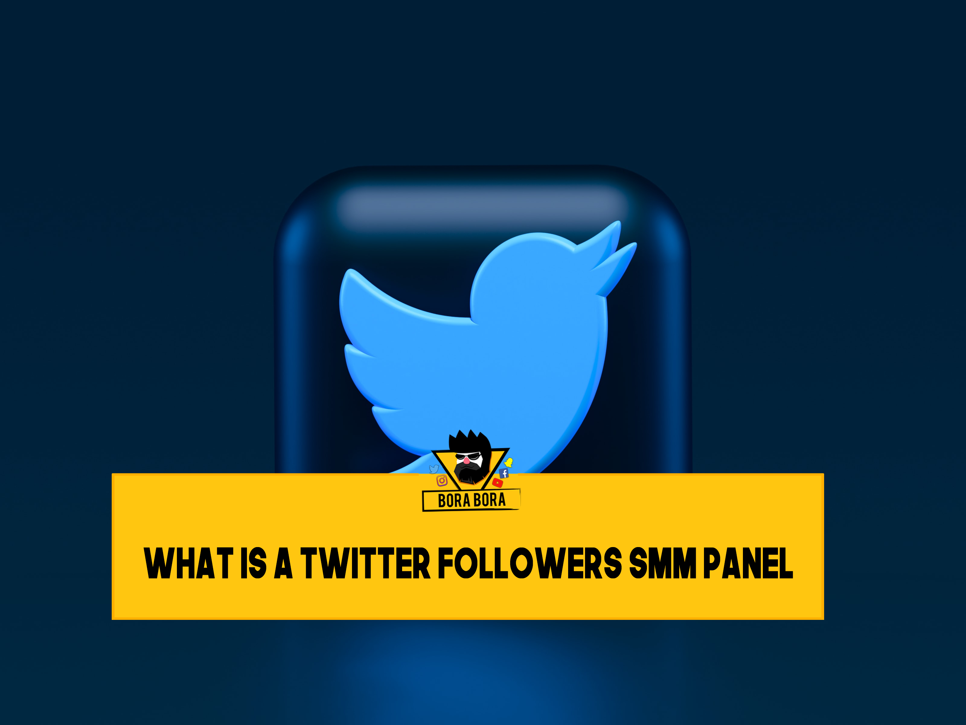 What is a Twitter followers SMM panel?