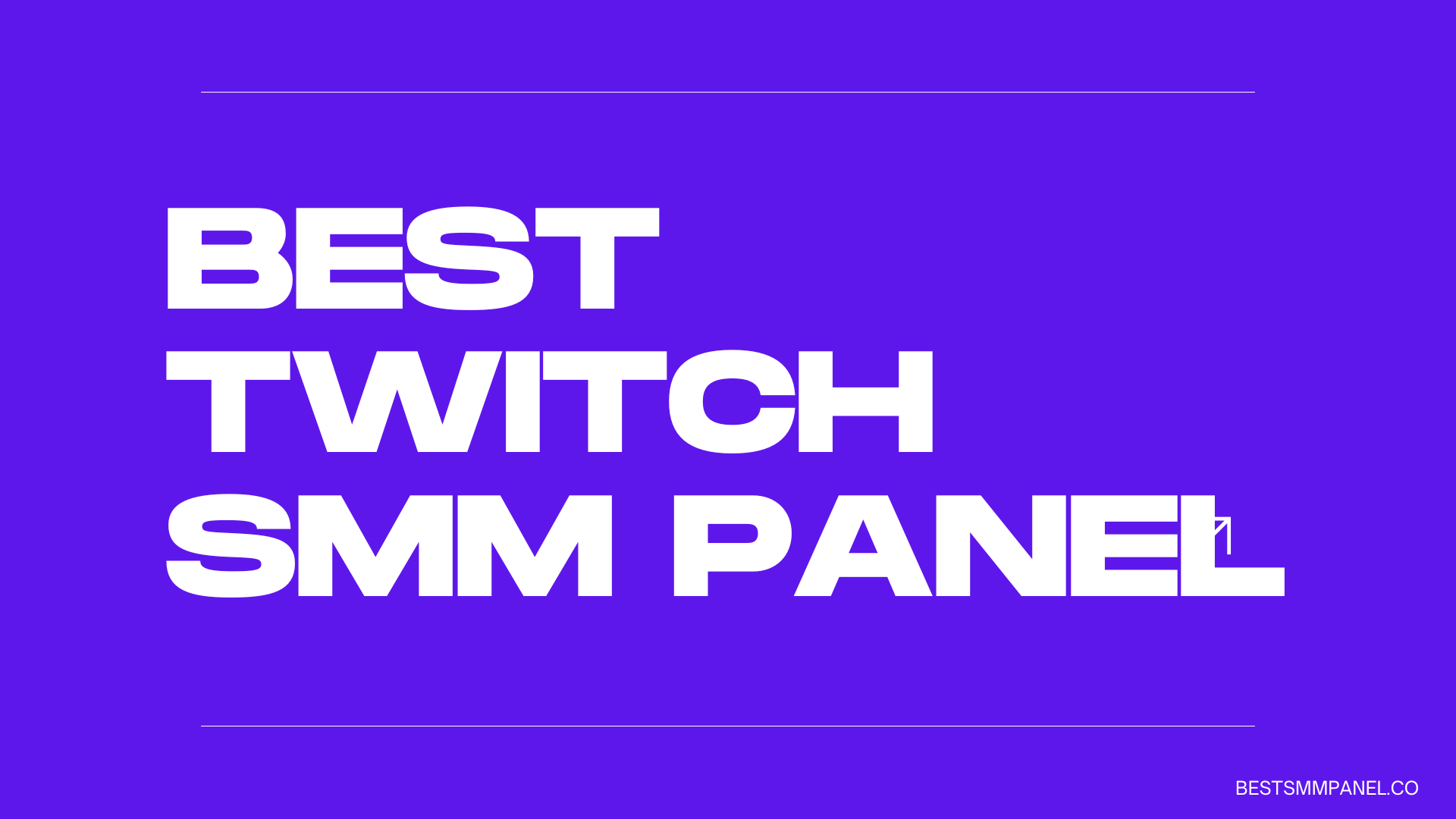 twitch smm panel