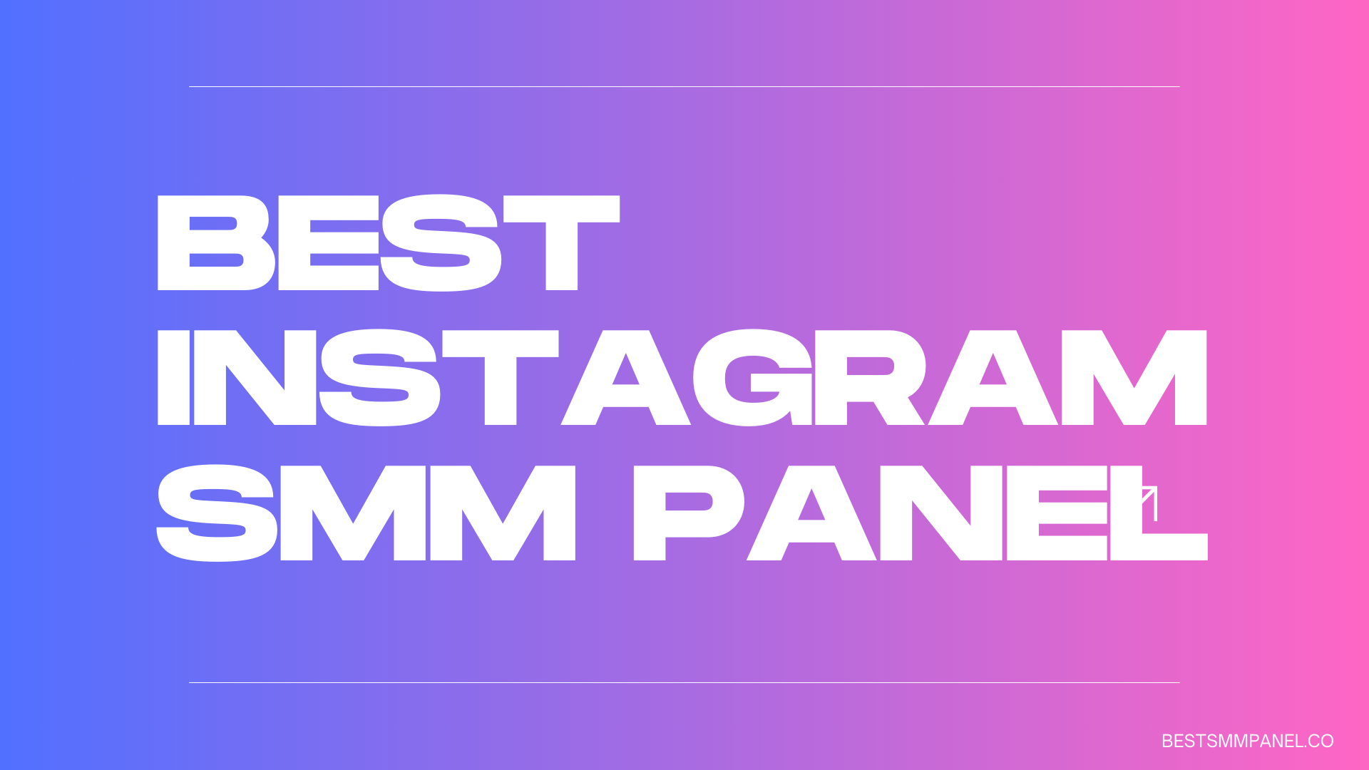 Instagram SMM Panel