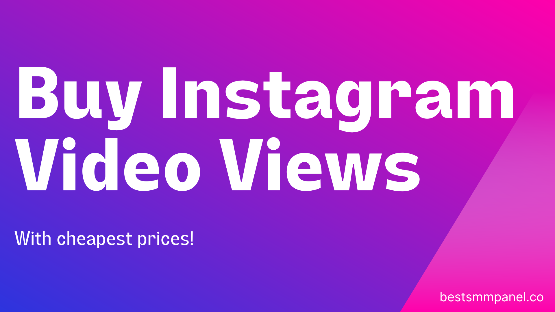 Buy Instagram Video Views