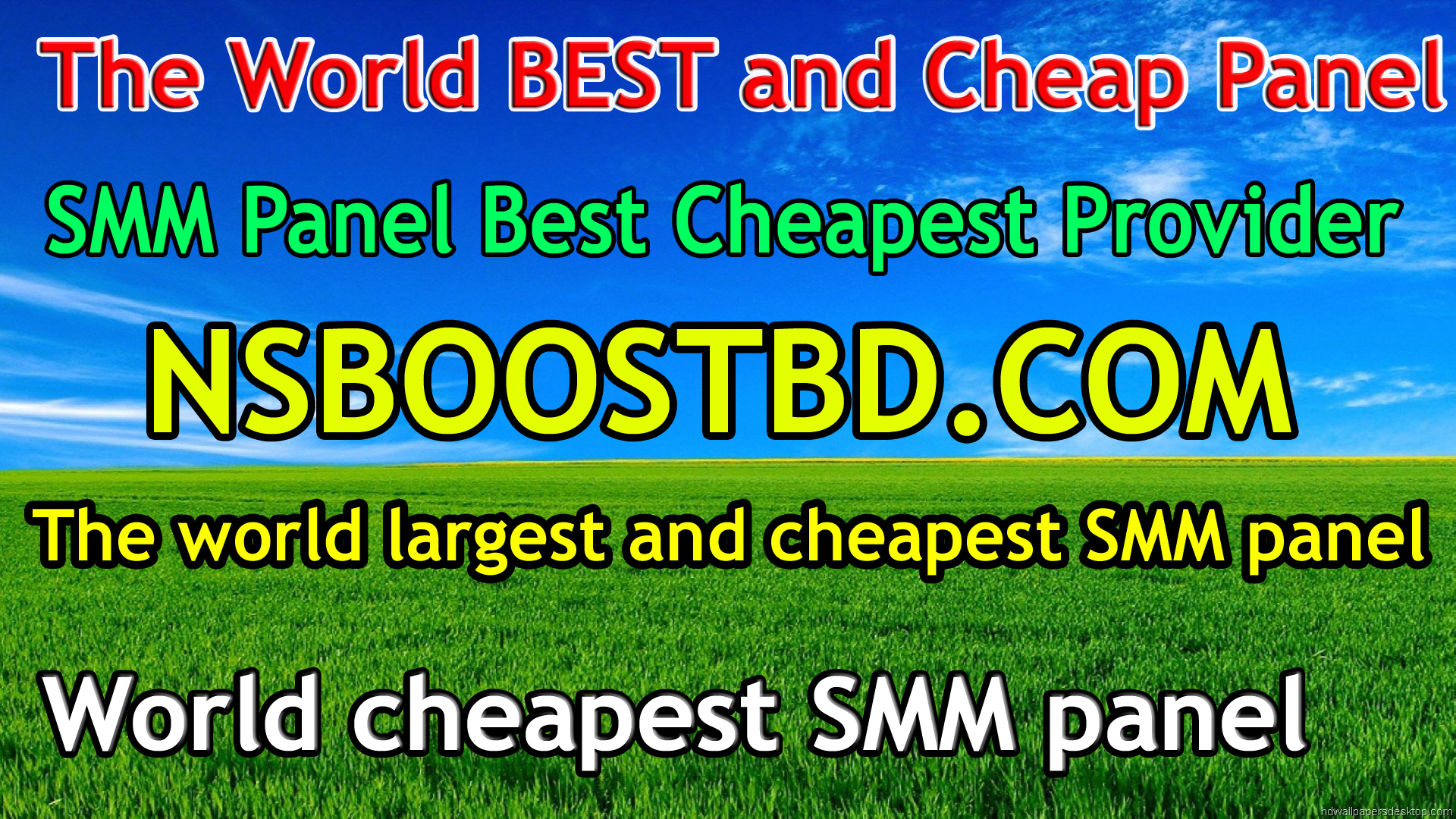 The World BEST and Cheap Panel for Social Media Marketing--NSBOOSTBD.COM