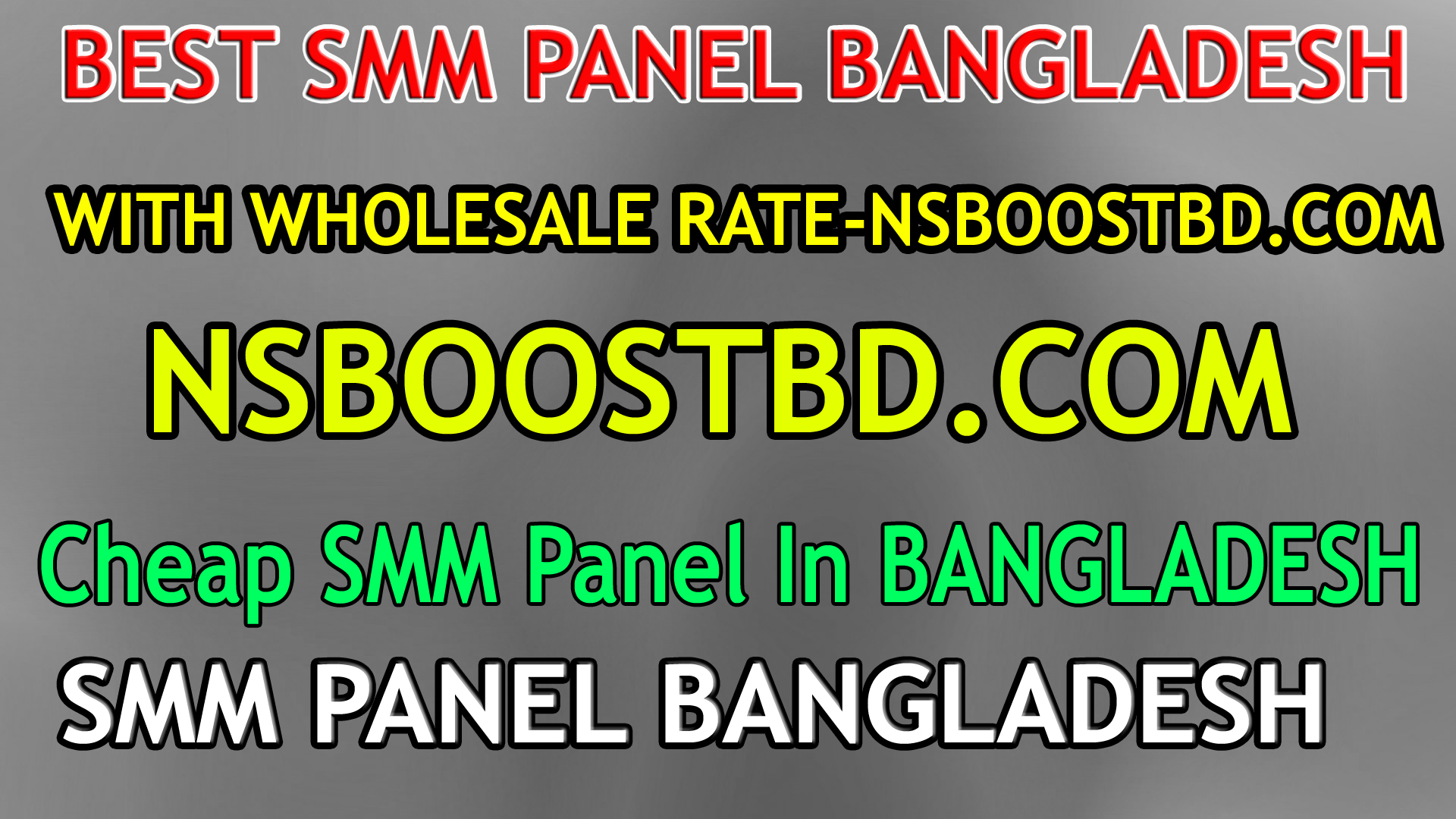 Best smm panel Bangladesh with wholesale rate-NSBOOSTBD.COM