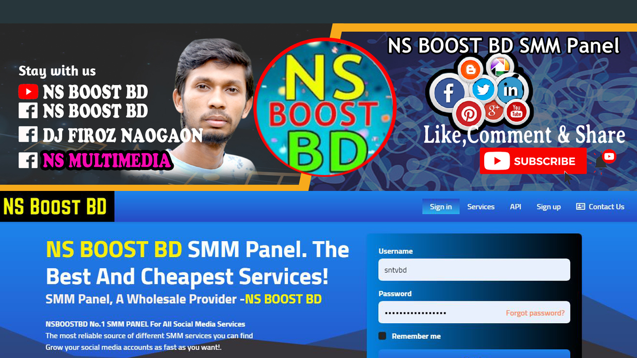 SMM Panel, A Wholesale Provider -NSBOOSTBD.COM SMM Panel, A Wholesale Provider -NSBOOSTBD.COM
