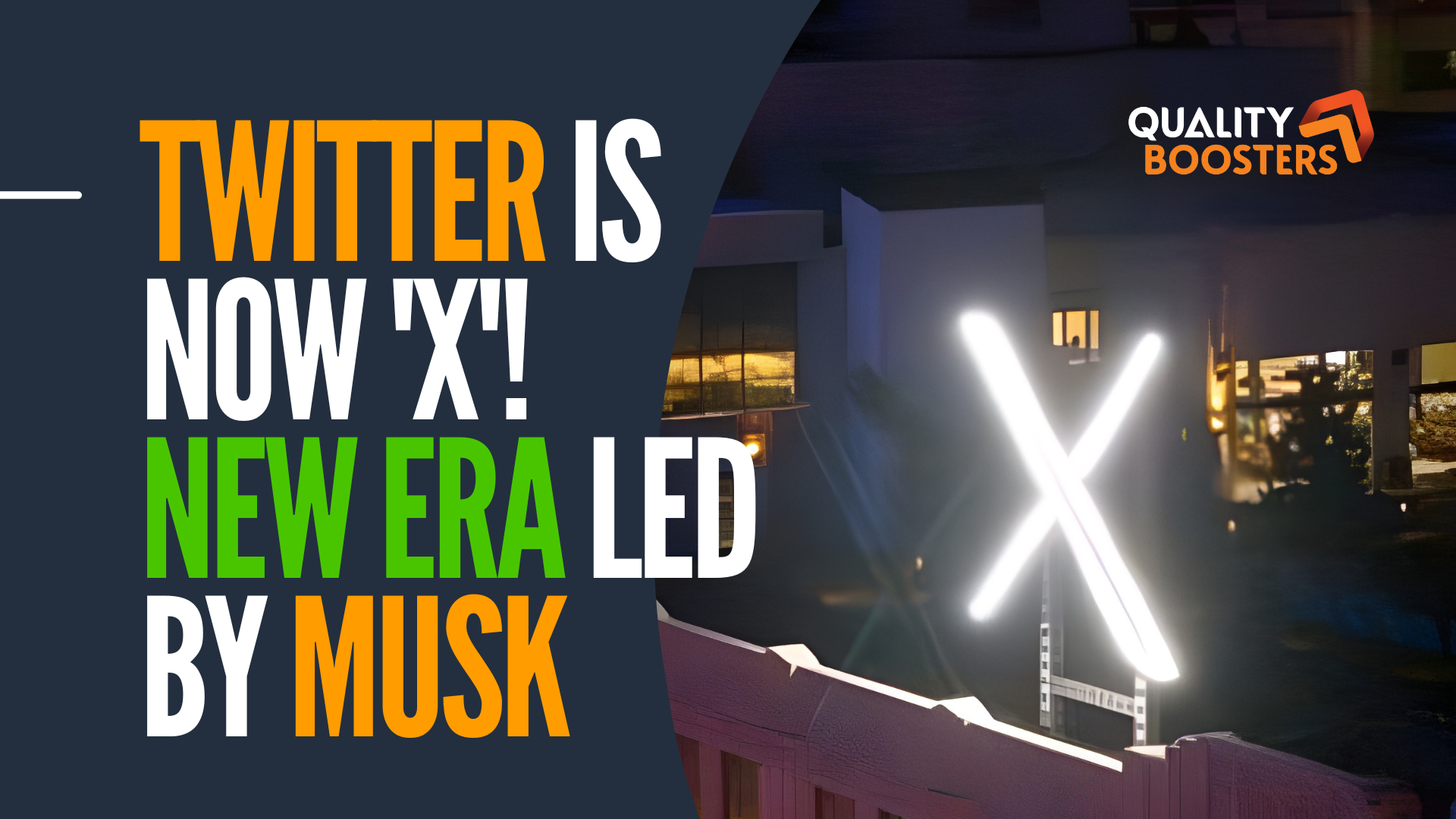 Twitter is now 'X'! New era led by Musk
